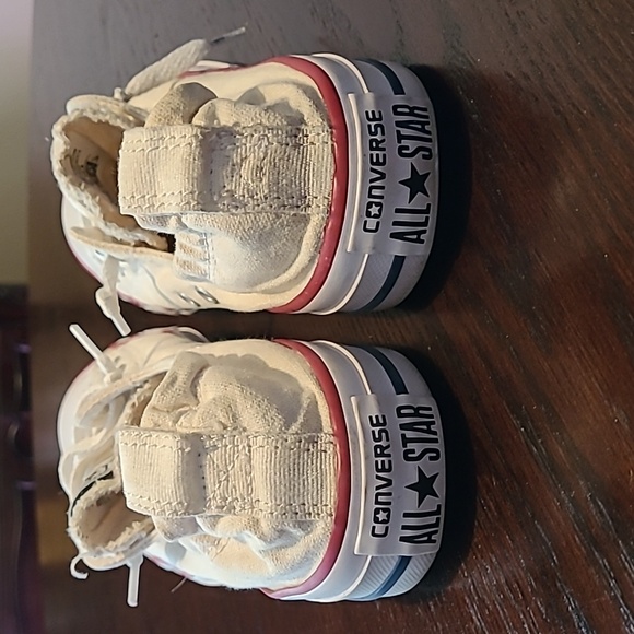 Converse All Star classic off white Excellent preloved condition Size 8 women's - Picture 5 of 12